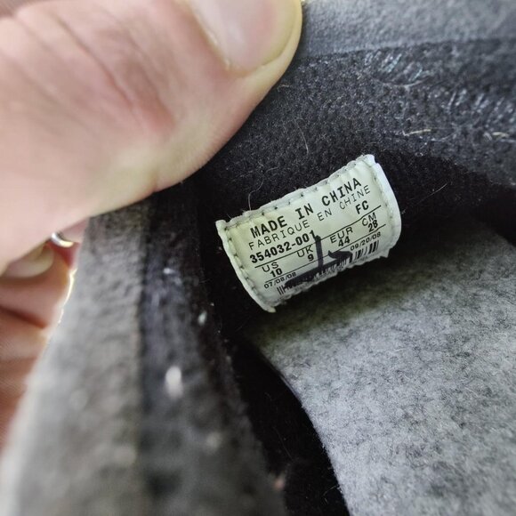 Y2K Nike ACG dark grey/black mocs men's USA size 10 - Picture 3 of 4